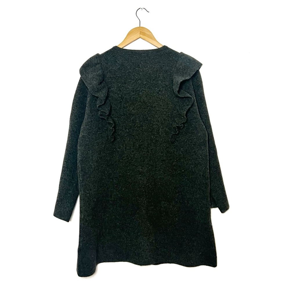 Zara | Wool Ruffle Jacket - Picture 4 of 8